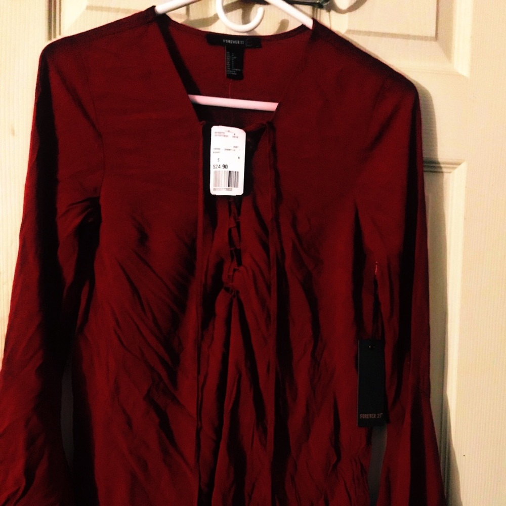 forever21 red dress